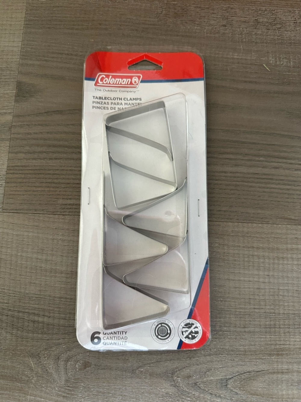 Coleman Tablecloth Clamps